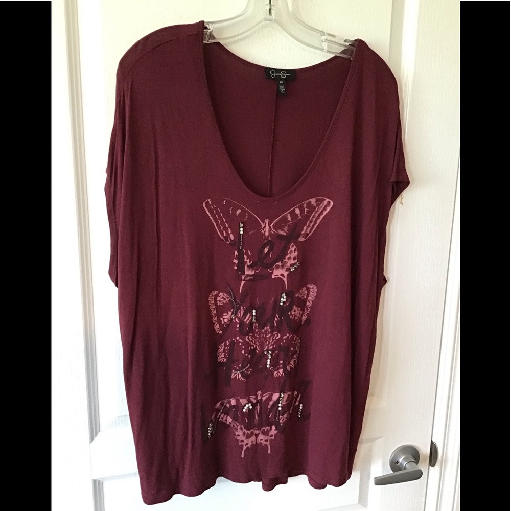 Plus Size Jessica Simpson top